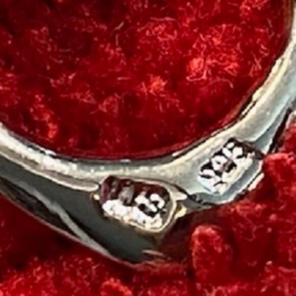 New * STERLING SILVER adjustable open BANGLE BRACELET * HEARTS on the ends - Picture 5 of 5